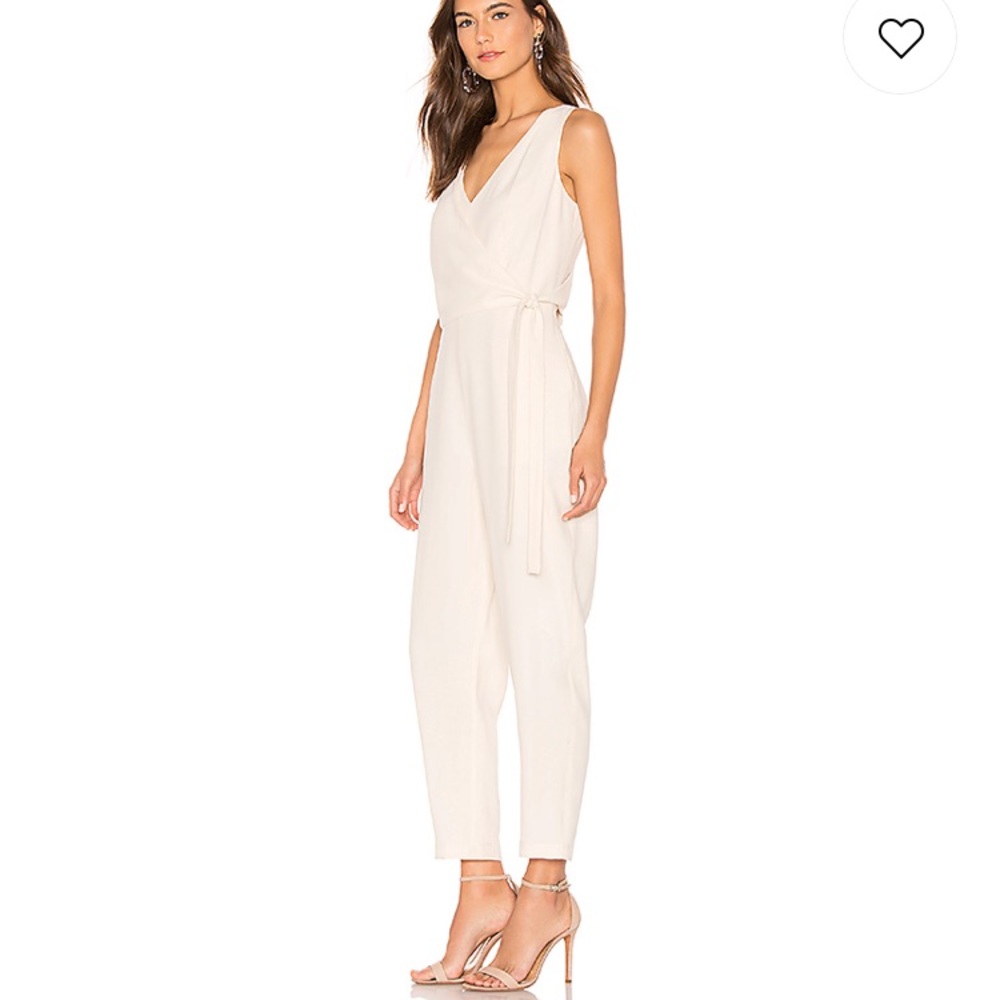 1 . State x Revolve ivory jumpsuit - Picture 4 of 5